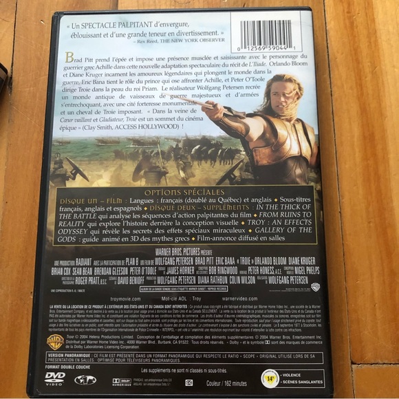 Brad Pitt 2 Movies Mr/Mrs Smith and Troy - Picture 3 of 3